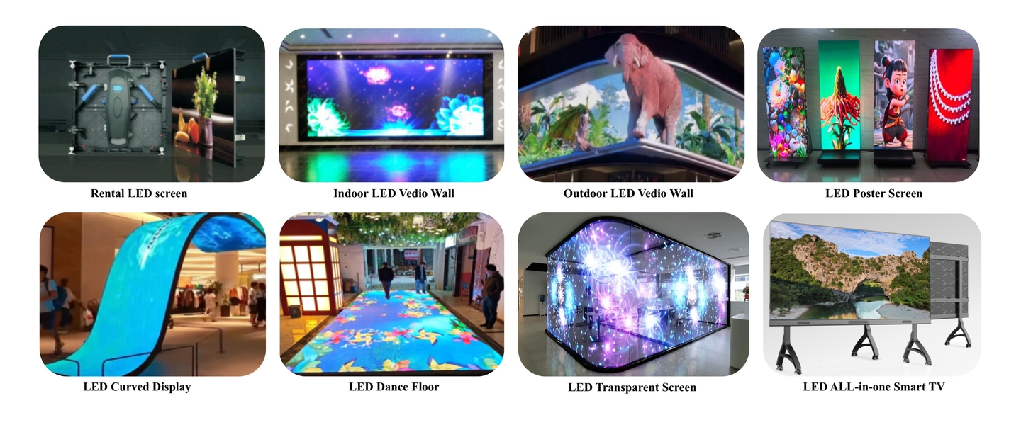屋外LEDのビデオ壁