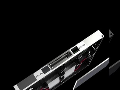 480×480×44mm 室内用 鋳造型 アルミニウム LED キャビネット