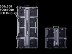 250*250mm LEDスクリーンモジュールの屋内および屋外用アルミキャビネット