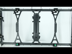 1000*500*69mm p3.91mm LEDディスプレイモジュール用のアルミニウムキャビネットスーツ