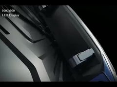 P3.91 屋内および屋外両対応 アルミニウム 1000mm*500mm*69mm キャビネット