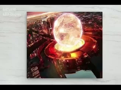 640*480mm LEDディスプレイ スクリーンキャビネット構造 後ろ 10S