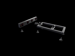 ベースとブラケットのレンタルLEDディスプレイ設置 - 25秒