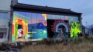 LED透明スクリーンケース