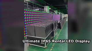 Longdaled P3 91 レンタル LED ディスプレイ IP65 防水
