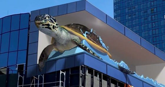 P5.71 RGB アルミニウムホルダー 屋外 裸眼3D プロフェッショナル LEDスクリーン