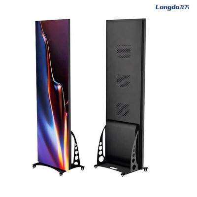 HD 室内 P1.538 LED ディスプレイ ポスター 広告 ビデオ プレーヤー 高品質 低コスト