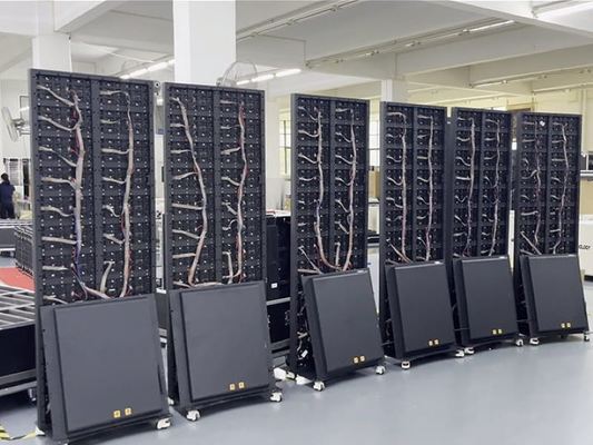 省エネ,高明るさ 双面LEDポスターディスプレイ 色彩豊かな多機能広告 ビデオ壁
