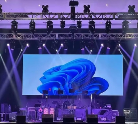 レンタル6500K色温度100000時間の寿命LEDのビデオ壁の