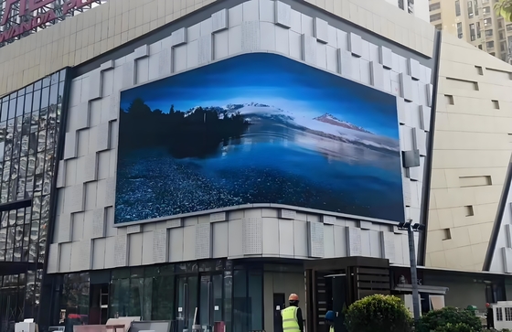 ロンダ P8 屋外 フルHD カラフル ビデオ ウォール 広告 LED ディスプレイ 3840HZ プロ LED スクリーン