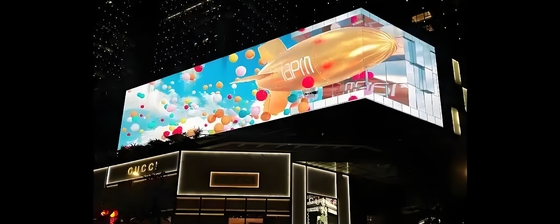 ロンダ P8 屋外 フルHD カラフル ビデオ ウォール 広告 LED ディスプレイ 3840HZ プロ LED スクリーン