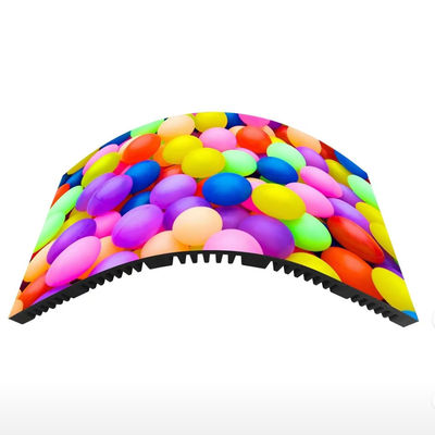 デジタルシグネージ レンタル タイプ カーブド LED パネル In P3.91 屋外店面用