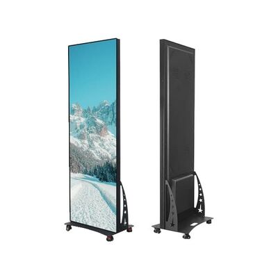 LEDポスタースクリーン 3840hz リフレッシュレート ノバスター・プレーヤー 簡単 店舗用