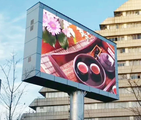 LONGDA 屋外LEDビデオ壁 固定パネルサイン ODM CRT同期