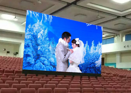 4500cd AC90Vの段階はスクリーンの背景幕の結婚式80mの見える距離を導いた