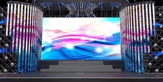 携帯用屋内広告は導かれた表示画面P3.91 900cd 43スキャンを曲げた