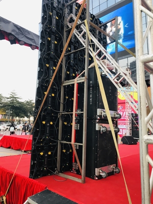 P4.81mmの50*50cm導かれた飾り戸棚コンサートの段階スクリーン720hz FCC