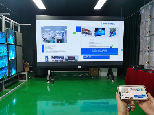 P1.56 FCCの500nitへのスマートな導かれた表示画面の会議室300
