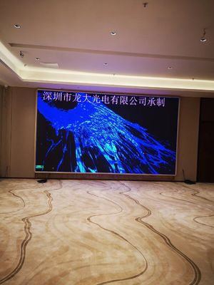 デジタルサイネージ 壁 3840Hz P4 LED ビデオ 壁 広告 320 * 160mm