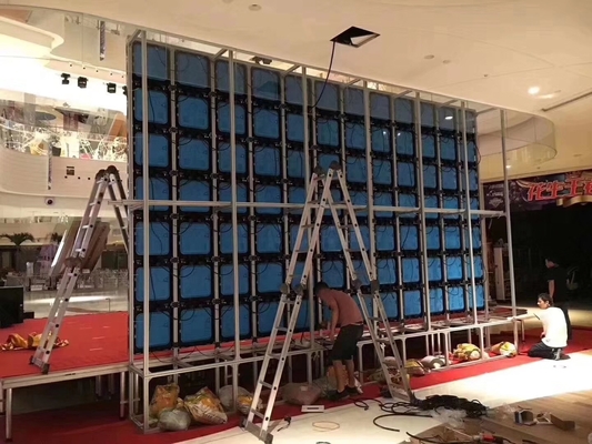 高リゾリューションの屋内レンタルLED表示スクリーン1200hz 1920hz 900cd/M2