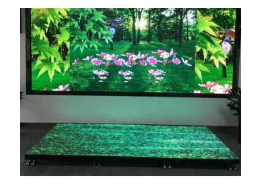 P3.91 インタラクティブなダンスフロア LEDディスプレイ 3840Hz アンティウェア