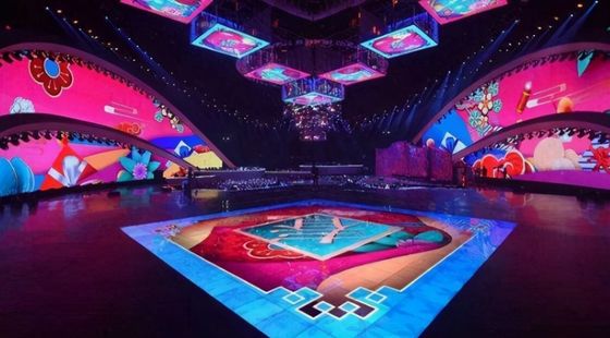 P6.25ディスコのポータブルによって導かれるダンス・フロア レンタルROHS高い定義