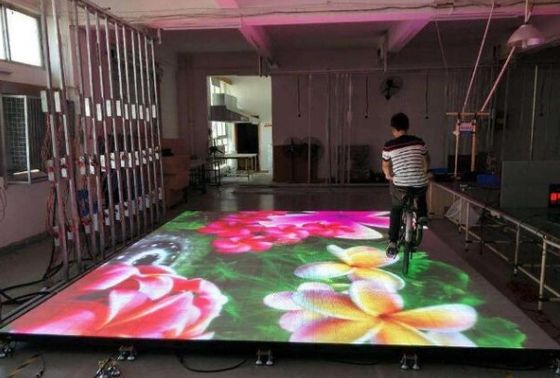 軽量で耐久性のある ODM P4.81 LEDスクリーンダンスフロアライト イベント用