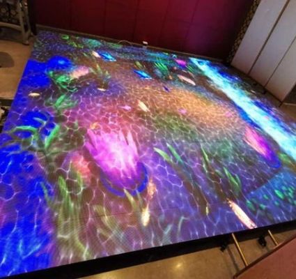 省エネコンサートライトアップLEDダンスフロアパネル Novastar 14ビット