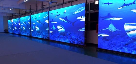 P1.86 小型ピクセルLED 薄型軽量LEDキャビネット 美術館ディスプレイ用