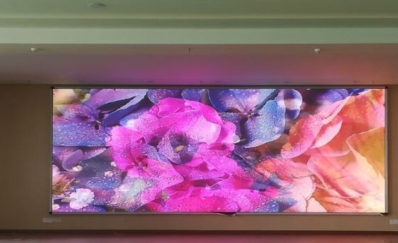 ショッピング モールの小さいピクセル壁に取り付けられた300With M2 32 x 16をROHS CCC LED表示