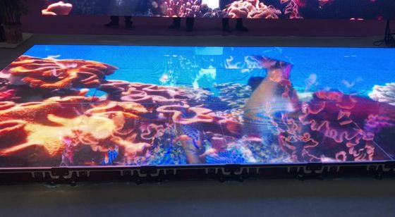 軽量、耐久性のある屋内/屋外 LED フロア タイル スクリーン RGB 色変更照明