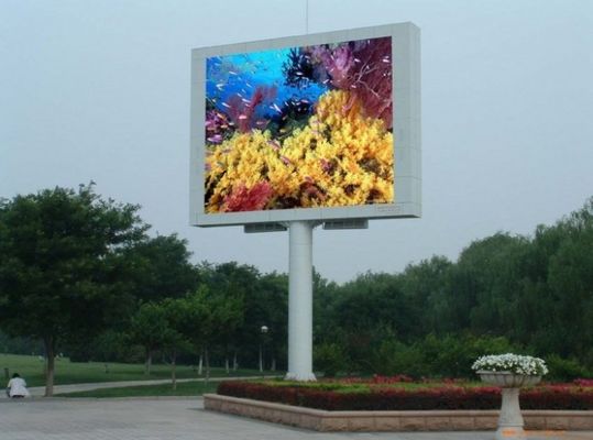 ODM P3.076 屋外LEDビデオウォール LEDビルボード 固定 ISO14001 1R1G1B 広告