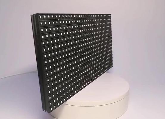 屋外1R1G1B P10単一の柱のタイプSMD3535をLED表示