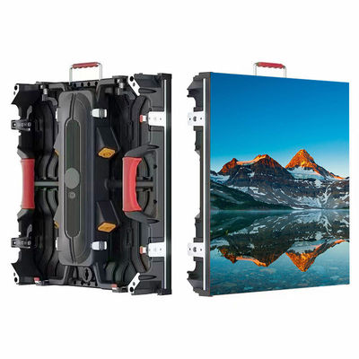 ダイ カストのアルミニウム キャビネットP3.91 LEDスクリーン レンタル5V力の電圧は