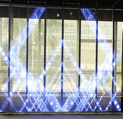 高い明るさP7.8透明なガラス導かれたスクリーン281trillion IC 2038年